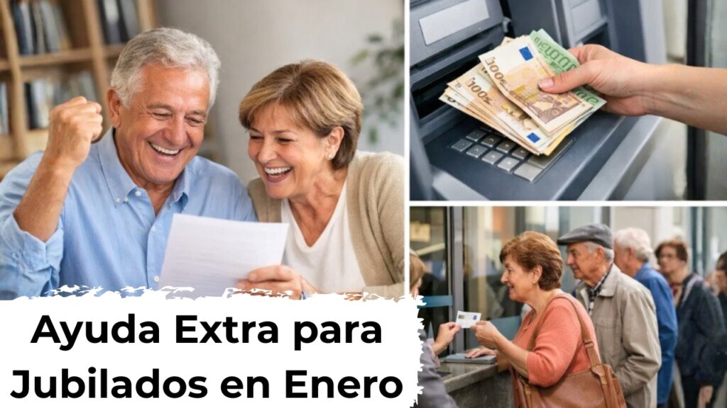 España: Ayuda Extra para Jubilados en Enero – cómo solicitar y día de cobro