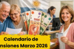 Calendario de Pensiones Marzo 2026: Fechas Oficiales de Pago para Jubilados y Pensionados en Todo el País