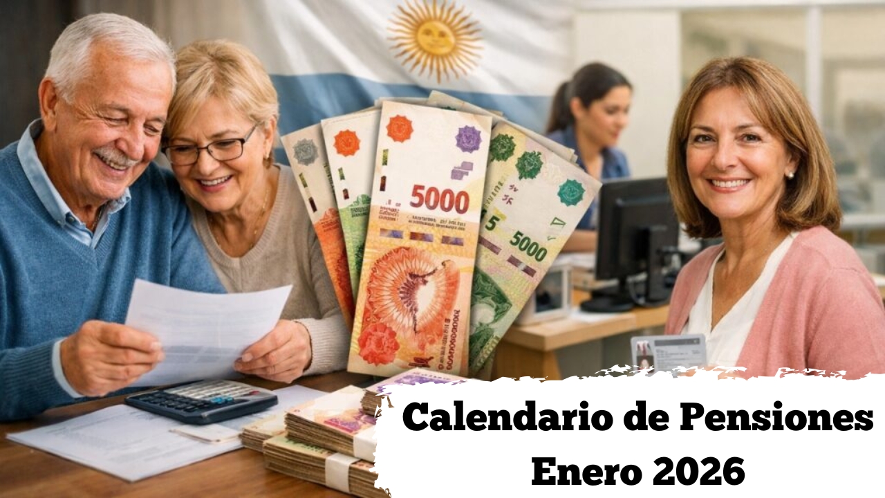 Argentina: Calendario de Pensiones Enero 2026 – Quién cobra $85.000 y cómo inscribirse