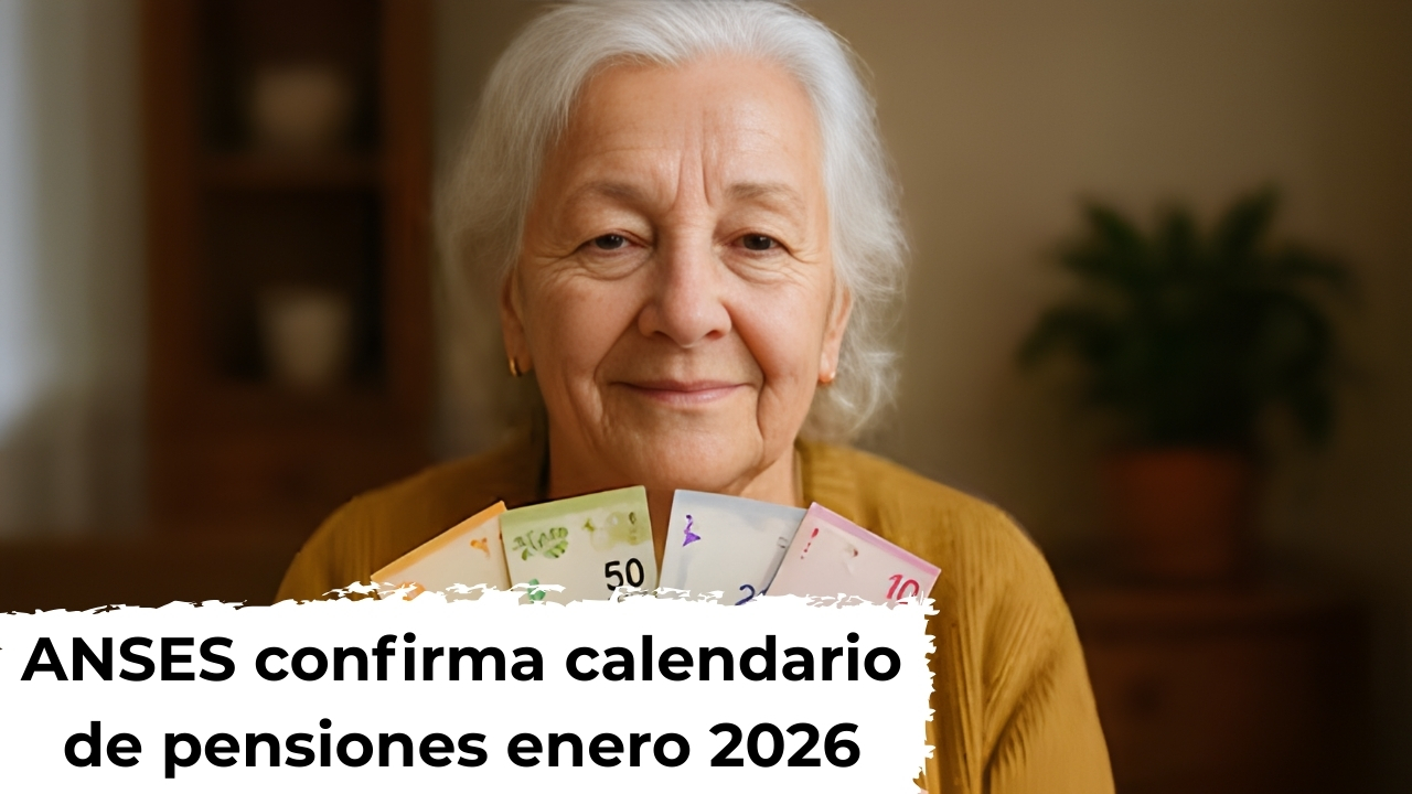 ANSES confirma calendario de pensiones enero 2026: quién cobra, cuánto y cómo inscribirse