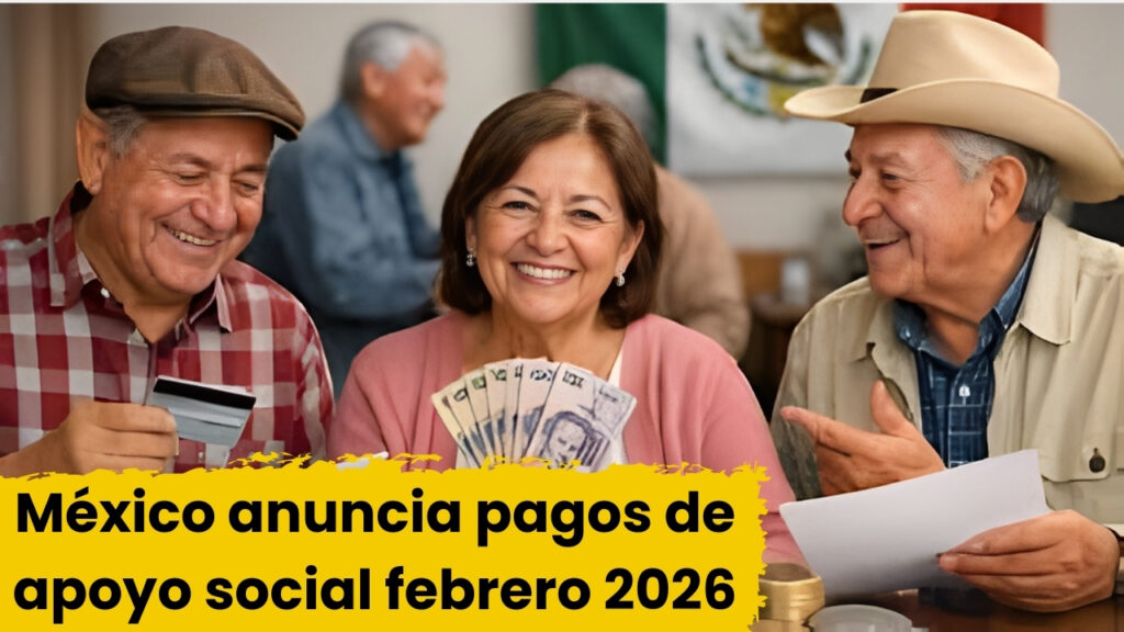 México anuncia pagos de apoyo social febrero 2026: Beneficios de hasta $3,000 y requisitos clave