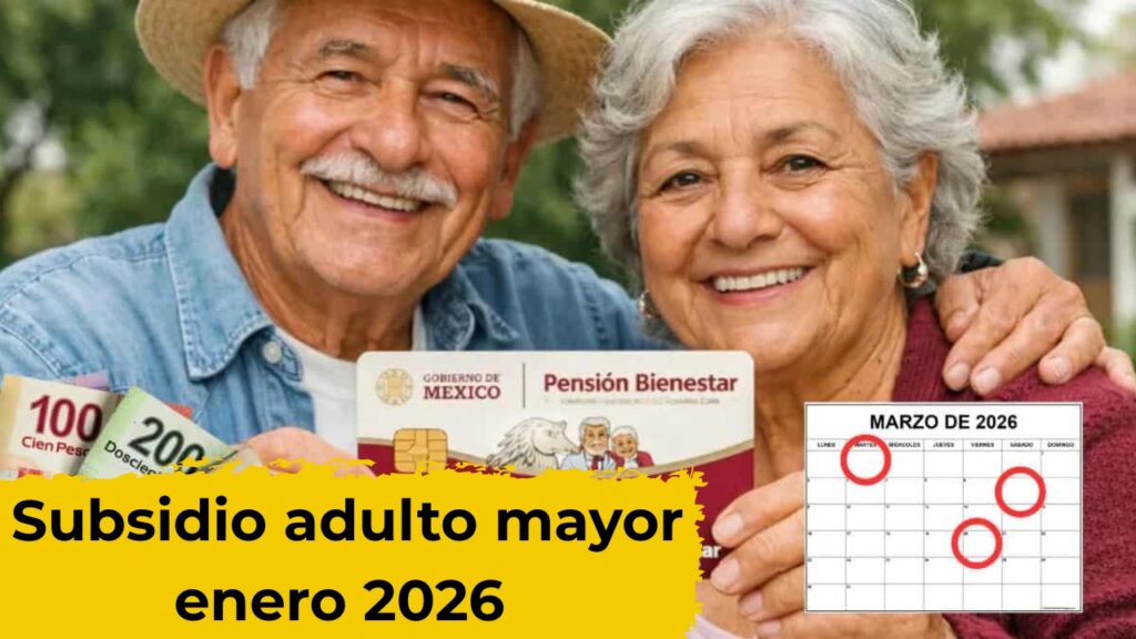 Colombia: Subsidio adulto mayor enero 2026 – Monto actualizado y pasos para aplicar